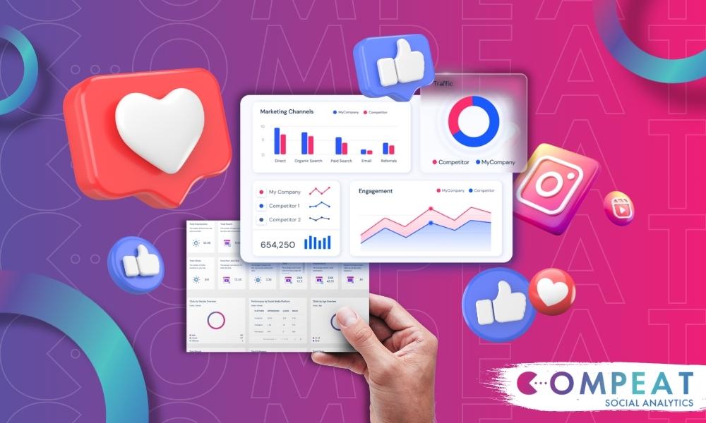 A colorful Image Showing of graphs and stats in a colorful and informative way